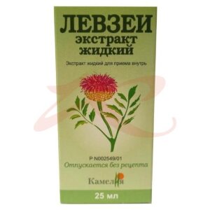 Левзеи экстракт жидкий экстракт для приема внутрь [жидкий] 25мл. Фото
