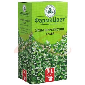 Эрвы шерстистой  трава измельченная 30г. Фото