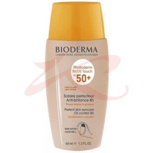 Биодерма фотодерм флюид 40мл солнцезащ spf50  очень светлый оттенок. Фото