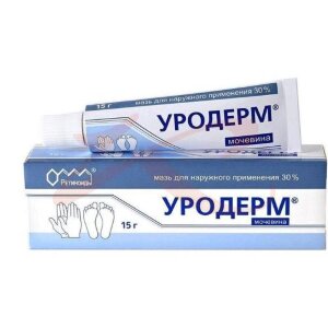 Уродерм мазь для наружного применения 30% 15г. Фото