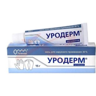 Уродерм мазь для наружного применения 30% 15г. Фото