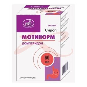 Мотинорм сироп 5мг/5мл 60мл /в комплекте с мерным стаканчиком/. Фото