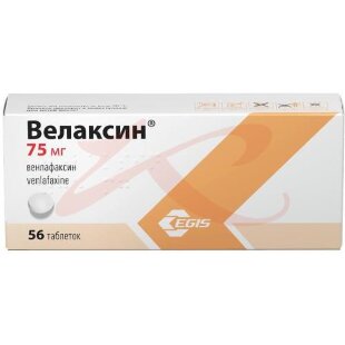 Велаксин таблетки 75мг №56. Фото