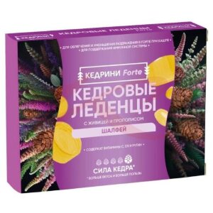 Изображение Кедровые с живицой и прополисом леденцы №20 вкус шалфей Кедровые с живицой и прополисом леденцы №20 вкус шалфей. Фото