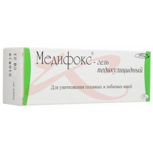 Изображение Медифокс гель 50г педикулицидный Медифокс гель 50г педикулицидный. Фото