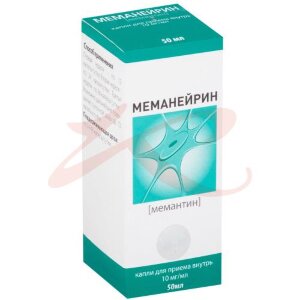 Меманейрин капли для приема внутрь 10мг/мл 50мл. Фото