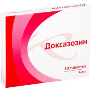 Доксазозин таблетки 4мг №30. Фото