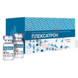 Изображение Плексатрон коллаген-содержащий имплантат для внутрисуставного и периартикулярного введения 2мл №5 Плексатрон коллаген-содержащий имплантат для внутрисуставного и периартикулярного введения 2мл №5. Фото