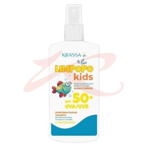 Красса лимпопо кидс молочко для тела 150мл детское солнцезащ spf-50 +. Фото