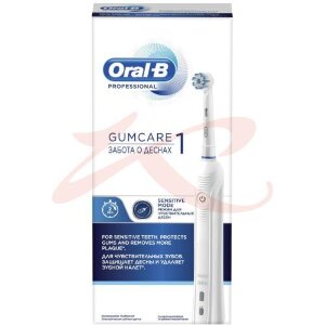 Орал би профешнл гамкэа электрическая зубная щетка gumcare 1 /d16.523.3u/ (тип3765). Фото