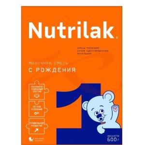 Нутрилак 1 смесь молочная сухая 600г 0-6мес. Фото