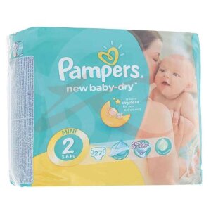 Памперс подгузн. нью беби драй мини 3-6кг №27 [pampers]. Фото