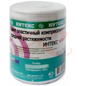 Интекс лайт бинт эластичный компрессионный ср 8смх1.5м. Фото