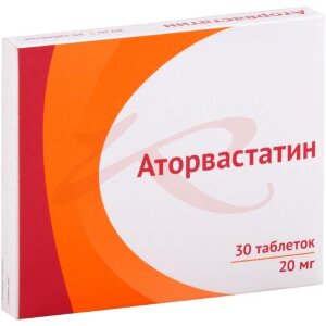 Аторвастатин альфактив таблетки покрытые пленочной оболочкой 20мг №30. Фото