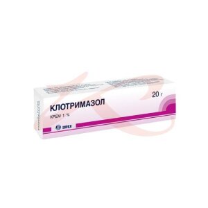 Клотримазол крем 1% 20г. Фото