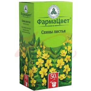 Сенны листья измельченные 50г. Фото