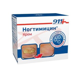 911 ваша служба спасения крем для ногтей 30мл ногтимицин д/восстан. ногтя. Фото