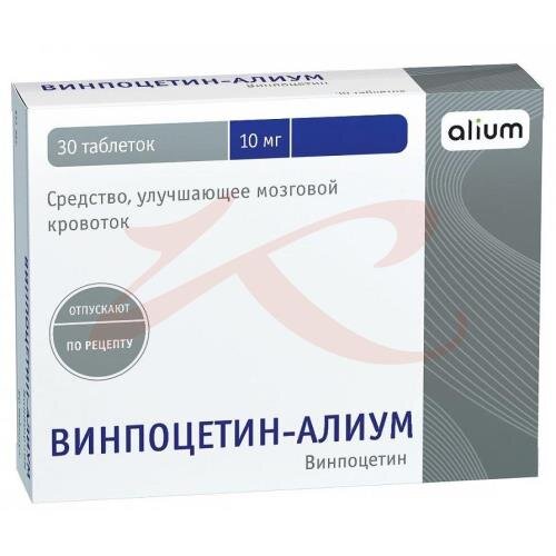 Винпоцетин-алиум таблетки 10мг №30  в Воронеже | интернет-аптека .
