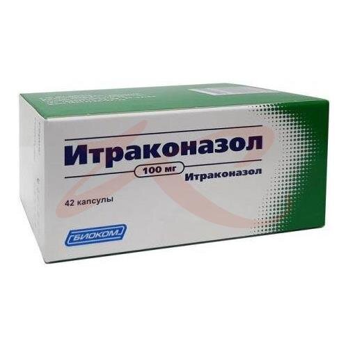 Итраконазол-акос капсулы 100мг №42  в Воронеже | интернет-аптека .