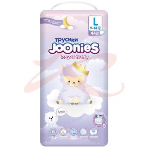 Джунис роял флаффи подгузники-трусики для детей №44 р.l 9-14кг. Фото