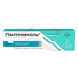 Пантомеколь крем для наружного применения 5% 25г. Фото