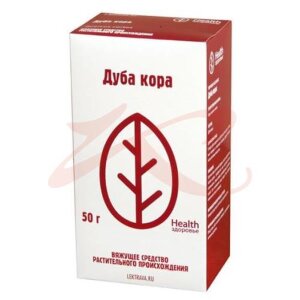Дуба кора измельченная 50г. Фото