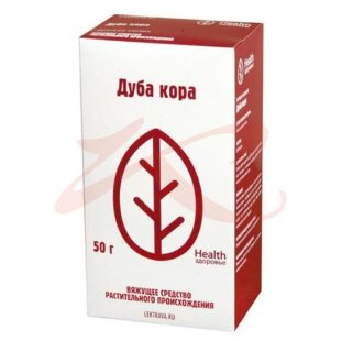Дуба кора измельченная 50г. Фото