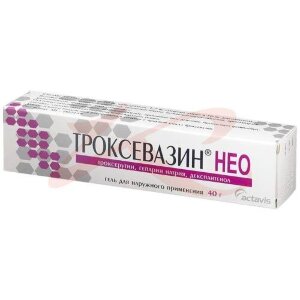 Троксевазин нео гель для наружного применения 40г. Фото