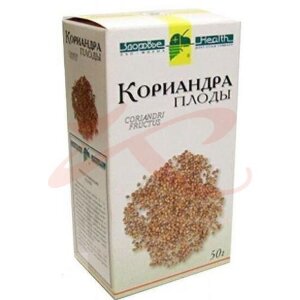 Изображение Кориандра плоды сырье растительное 50г Кориандра плоды сырье растительное 50г. Фото