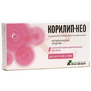 Изображение Корилип-нео суппозитории ректальные 12.5мг + 1мг + 6мг №10 Корилип-нео суппозитории ректальные 12.5мг + 1мг + 6мг №10. Фото