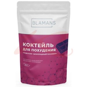 Изображение Бламанс коктейль 300г д/похудения шоколадный пломбир Бламанс коктейль 300г д/похудения шоколадный пломбир. Фото