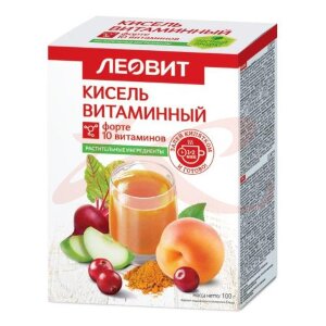 Леовит кисель 20г №5 витаминный форте. Фото