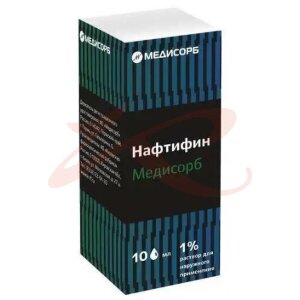 Нафтифин медисорб раствор для наружного применения 1% 10мл. Фото