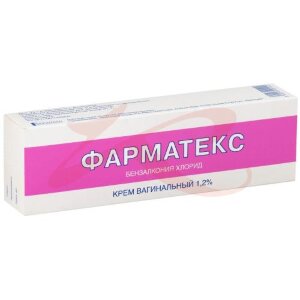 Фарматекс крем вагинальный 1.2% 72г в комплекте с дозатором. Фото