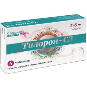 Тилорон-сз таблетки 125мг №6. Фото