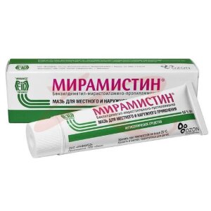 Мирамистин мазь для местного и наружного применения 0,5% 30г. Фото