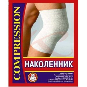 Наколенник компрессионый простой р.2 и/м. Фото