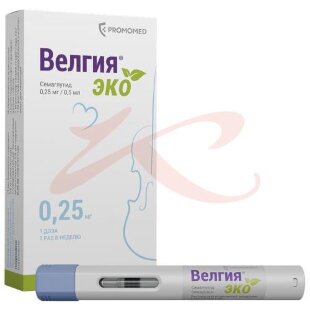 Велгия эко раствор для подкожного введения 0,25мг/доза 0,5мл №4. Фото