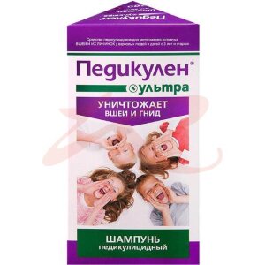 Изображение Педикулен ультра шампунь 200мл от вшей и гнид Педикулен ультра шампунь 200мл от вшей и гнид. Фото