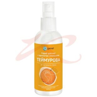 Женел теймурова спрей для ног 150мл от запаха и пота апельсин. Фото
