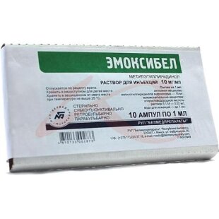 Эмсибел раствор для инъекций 10мг/мл 1мл №10. Фото