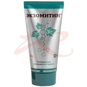 Экзомитин гидрогель 50мл регенерир. антиоксидант.. Фото
