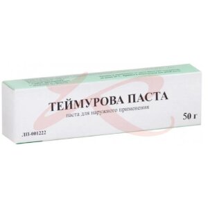 Теймурова паста для наружного применения 50г. Фото