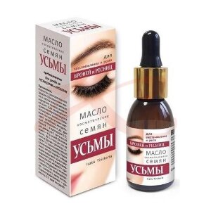 Медикомед масло для ресниц и бровей 25мл семена усьмы. Фото