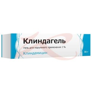 Клиндагель гель для наружного применения 1% 30г. Фото