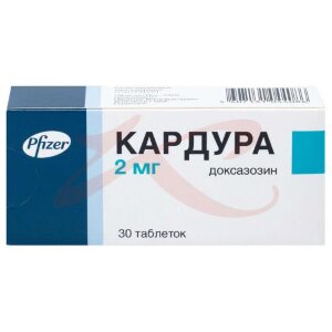 Кардура таблетки 2мг №30. Фото
