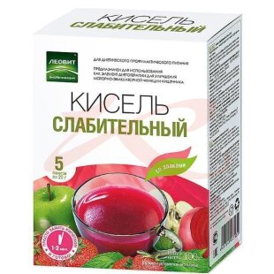 Леовит кисель 20г №5 слабительный. Фото