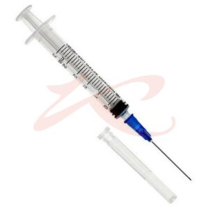 Сфм шприц одноразовый стерильный с иглой 3мл 3-х комп 23g 0,6х30мм. Фото
