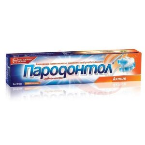 Изображение Пародонтол зубная паста 124г/130мл актив Пародонтол зубная паста 124г/130мл актив. Фото