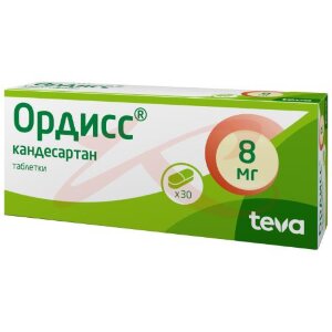 Ордисс таблетки 8мг №30. Фото